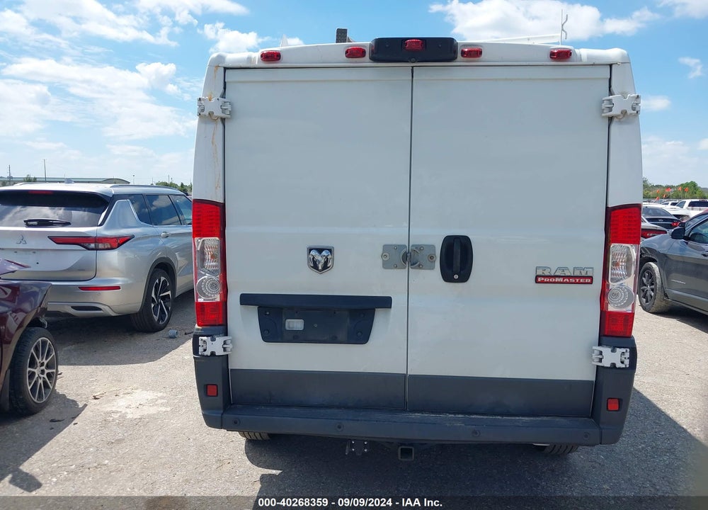 2017 RAM PROMASTER 1500 LOW ROOF 136 WB VIN: 3C6TRVAG4HE532373