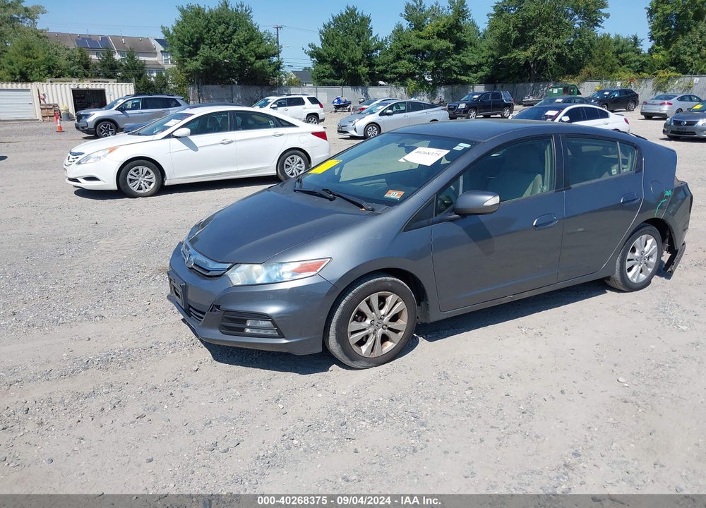 2013 HONDA INSIGHT EX VIN: JHMZE2H72DS005327