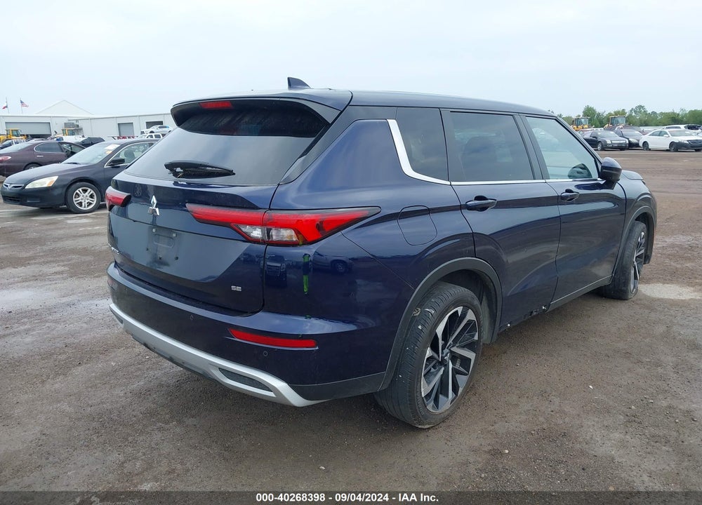 2022 MITSUBISHI OUTLANDER BLACK EDITION 2WD/SE 2.5 2WD/SE LAUNCH EDITION 2WD VIN: JA4J3UA84NZ089740