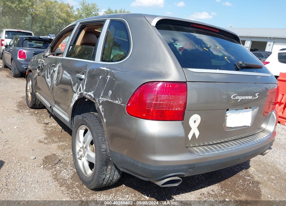 2004 PORSCHE CAYENNE S VIN: WP1AB29P34LA70637