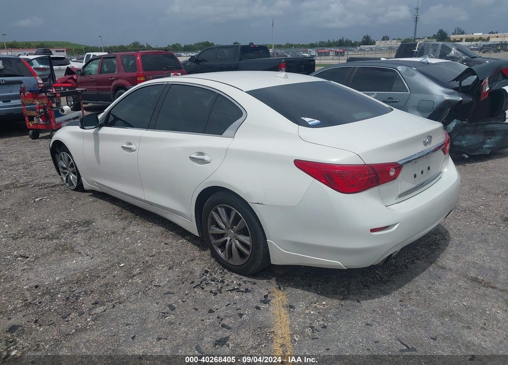 2015 INFINITI Q50 VIN: JN1BV7AR8FM409111