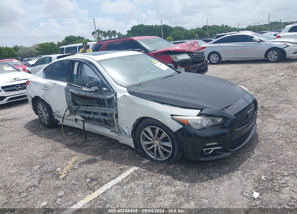 2015 INFINITI Q50 VIN: JN1BV7AR8FM409111