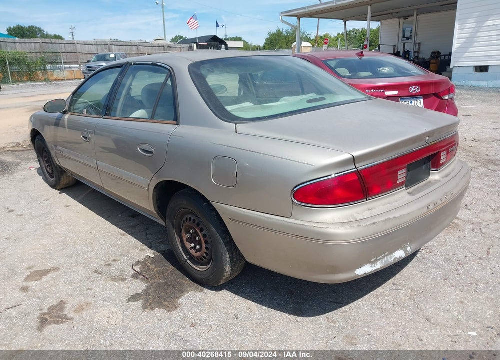 2001 BUICK CENTURY CUSTOM VIN: 2G4WS52J311172113