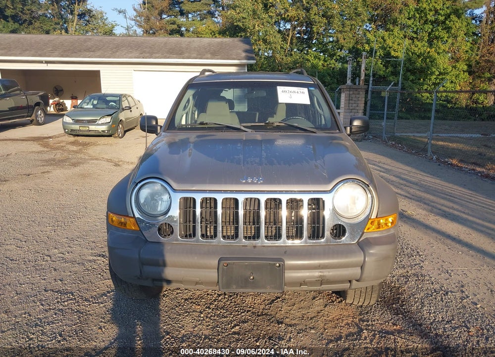 2007 JEEP LIBERTY SPORT VIN: 1J4GL48K07W697321