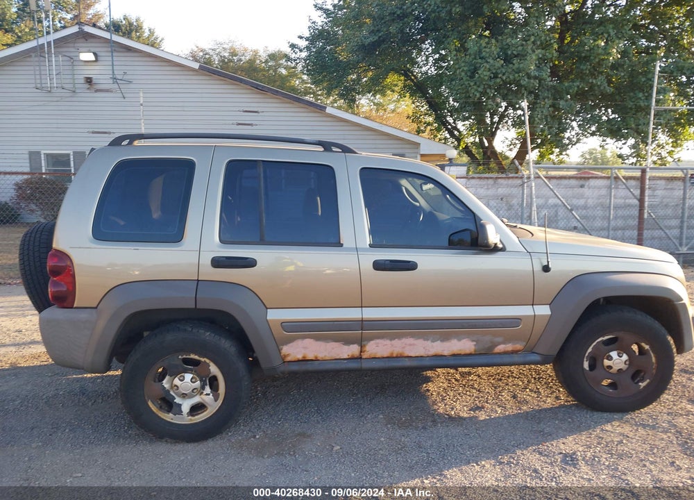 2007 JEEP LIBERTY SPORT VIN: 1J4GL48K07W697321