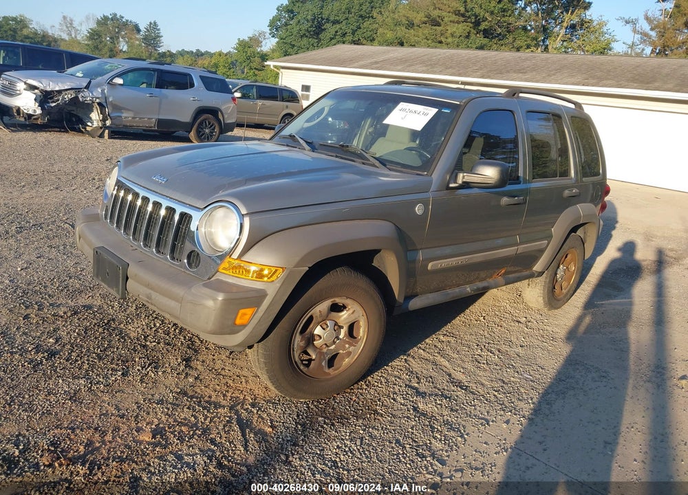 2007 JEEP LIBERTY SPORT VIN: 1J4GL48K07W697321