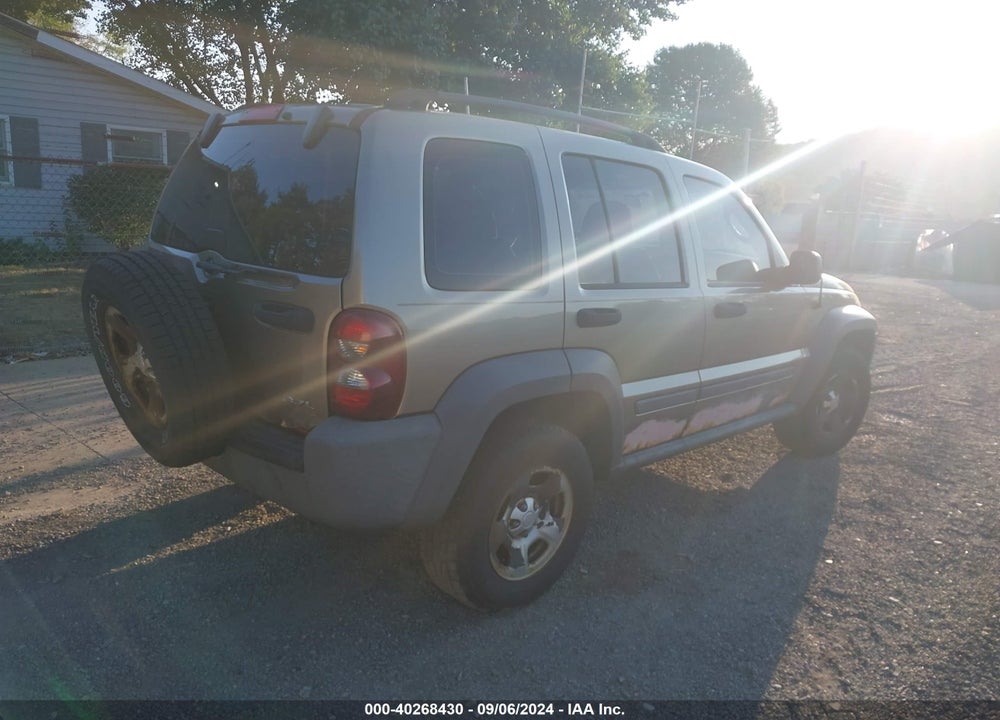 2007 JEEP LIBERTY SPORT VIN: 1J4GL48K07W697321