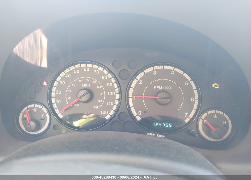 2007 JEEP LIBERTY SPORT VIN: 1J4GL48K07W697321