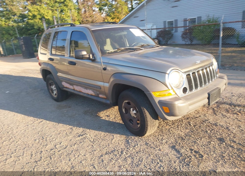 2007 JEEP LIBERTY SPORT VIN: 1J4GL48K07W697321