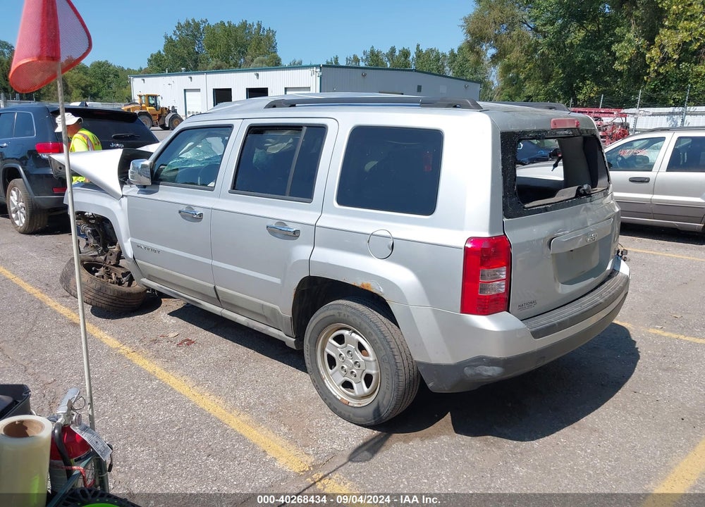 2011 JEEP PATRIOT VIN: 1J4NT1GA7BD109921