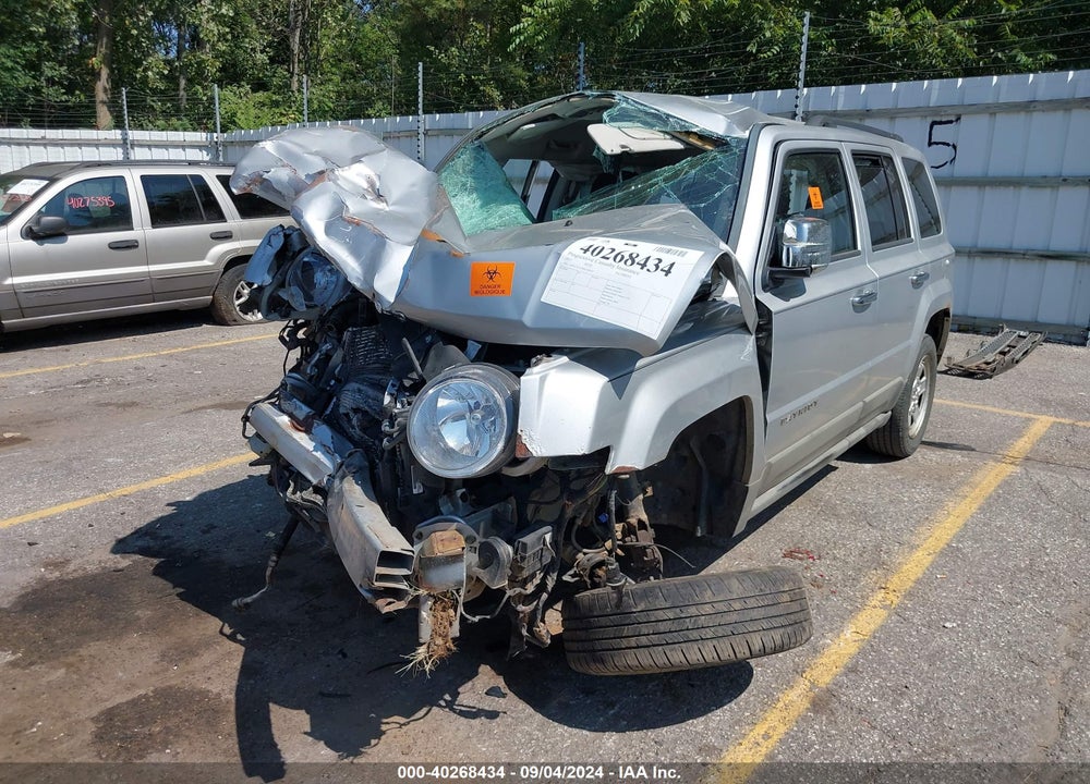 2011 JEEP PATRIOT VIN: 1J4NT1GA7BD109921