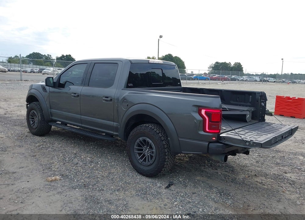 2020 FORD F-150 RAPTOR VIN: 1FTFW1RG3LFA05631