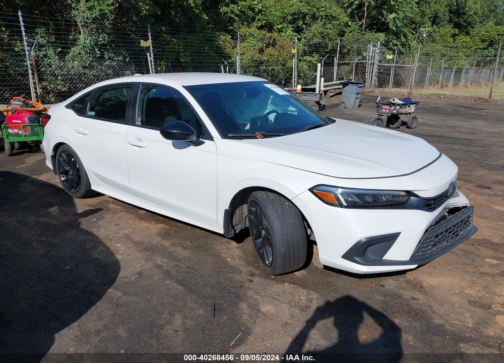 2022 HONDA CIVIC SPORT VIN: 2HGFE2F51NH503504