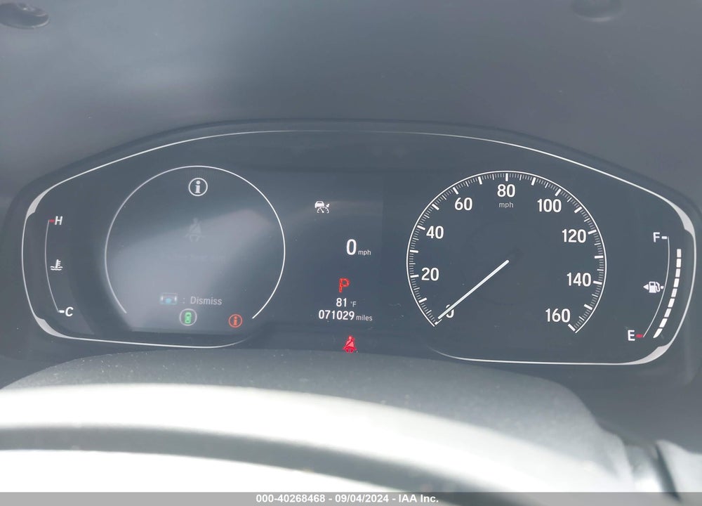 2021 HONDA ACCORD EX-L VIN: 1HGCV1F55MA005946