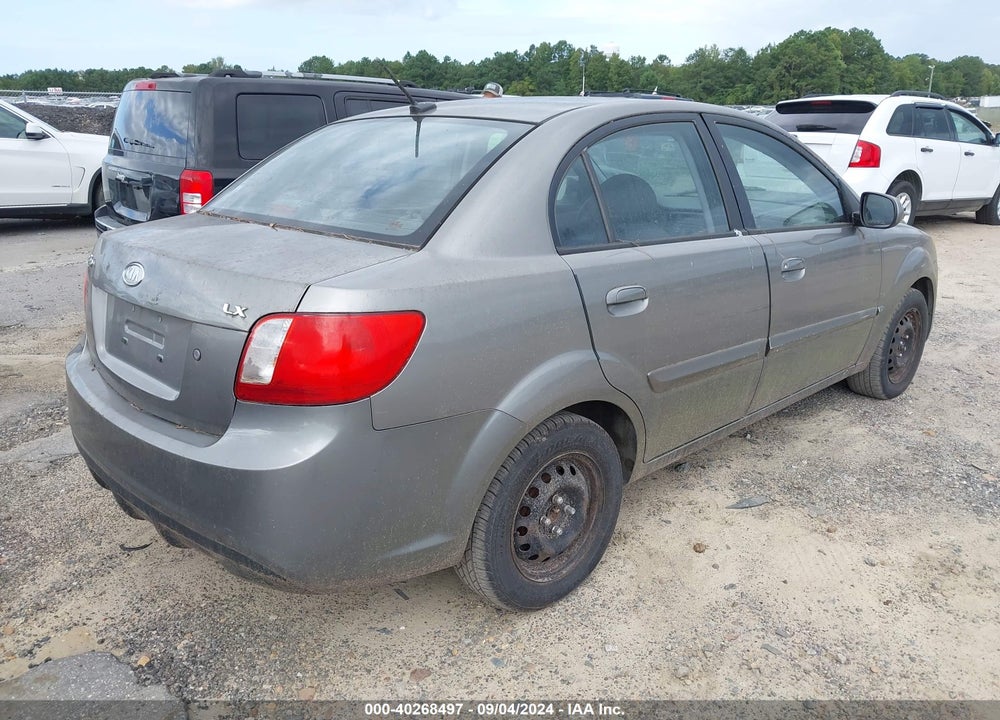 2010 KIA RIO LX/SX VIN: KNADH4A33A6612490