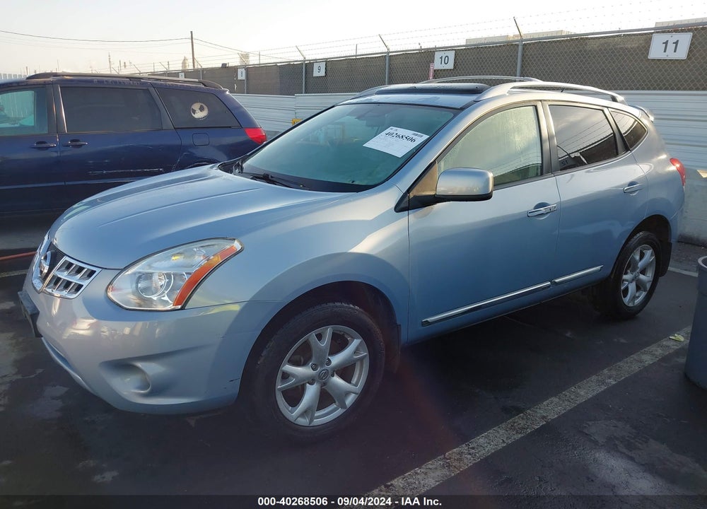 2011 NISSAN ROGUE VIN: JN8AS5MTXBW188787