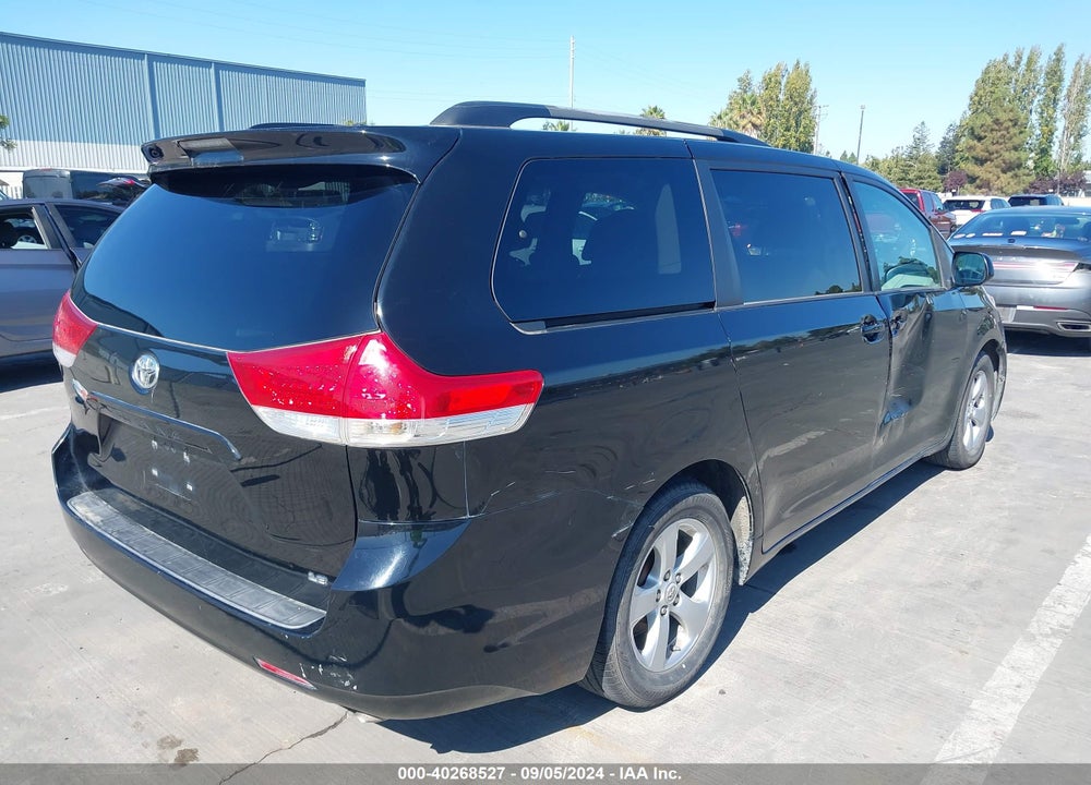 2011 TOYOTA SIENNA LE V6 VIN: 5TDKK3DCXBS141778