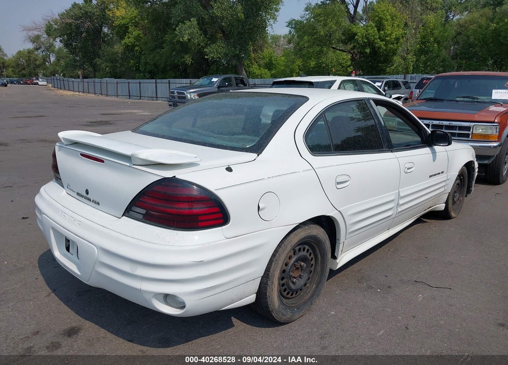 2000 PONTIAC GRAND AM SE1 VIN: 1G2NF52T5YC511629