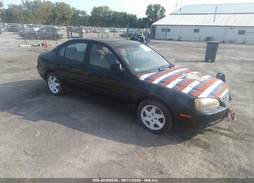 2005 HYUNDAI ELANTRA GLS/GT VIN: KMHDN46D75U076900