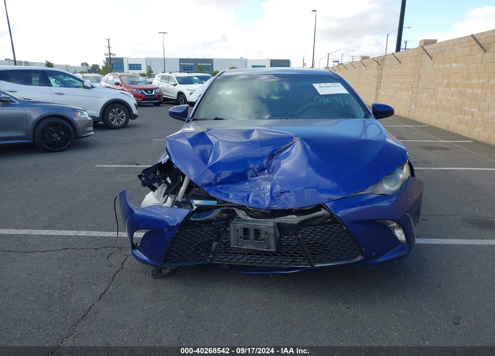 2016 TOYOTA CAMRY SE VIN: 4T1BF1FK1GU513536