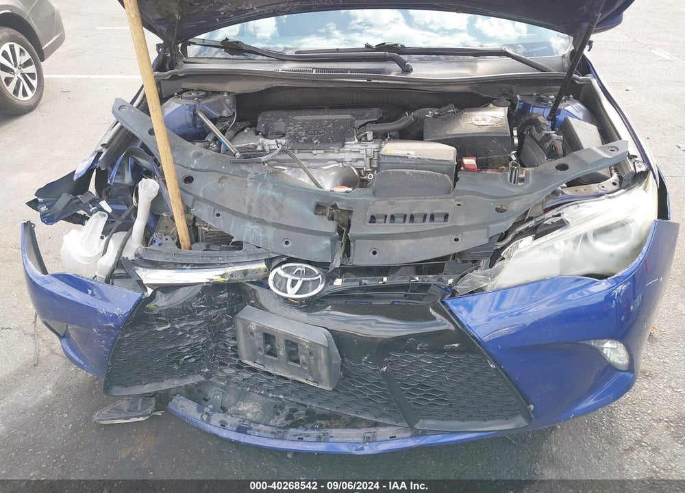 2016 TOYOTA CAMRY SE VIN: 4T1BF1FK1GU513536
