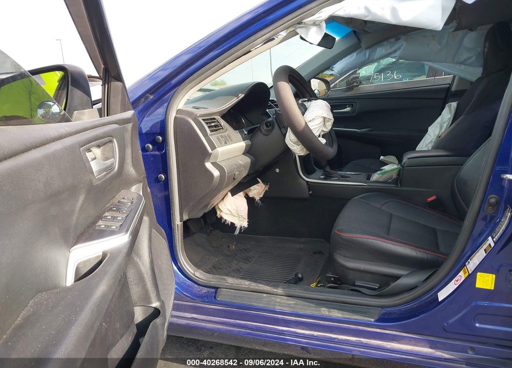 2016 TOYOTA CAMRY SE VIN: 4T1BF1FK1GU513536