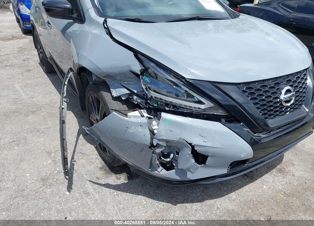 2022 NISSAN MURANO SV FWD VIN: 5N1AZ2BJ8NC124272