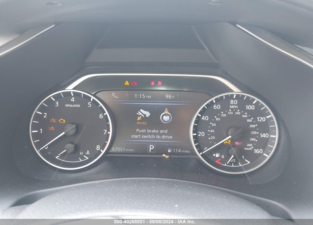 2022 NISSAN MURANO SV FWD VIN: 5N1AZ2BJ8NC124272