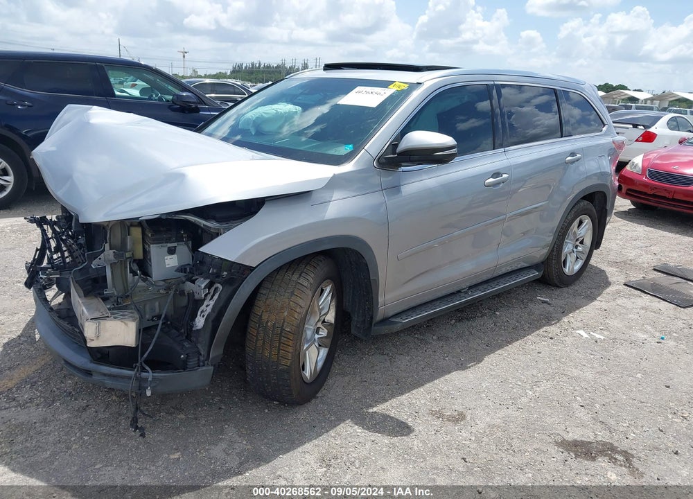 2014 TOYOTA HIGHLANDER LIMITED PLATINUM V6 VIN: 5TDDKRFH8ES067253