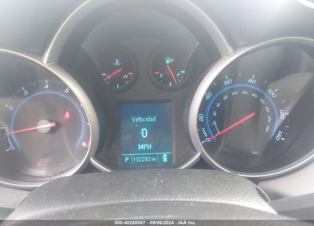 2012 CHEVROLET CRUZE 1LT VIN: 1G1PF5SC8C7152758