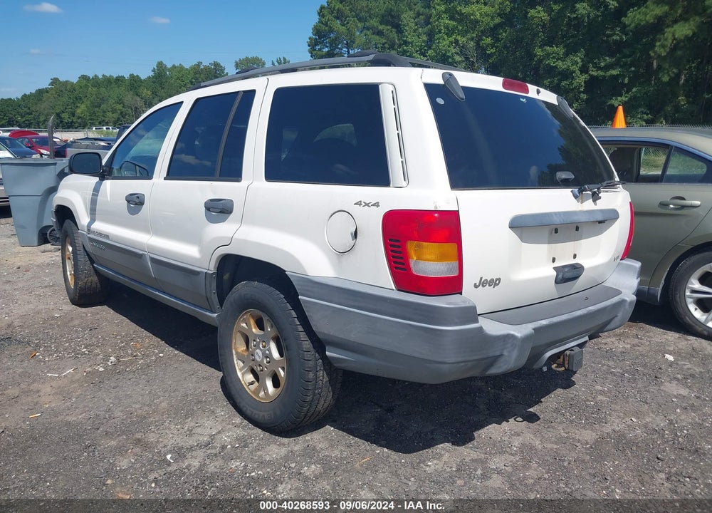 2001 JEEP GRAND CHEROKEE LAREDO VIN: 1J4GW48N61C582345