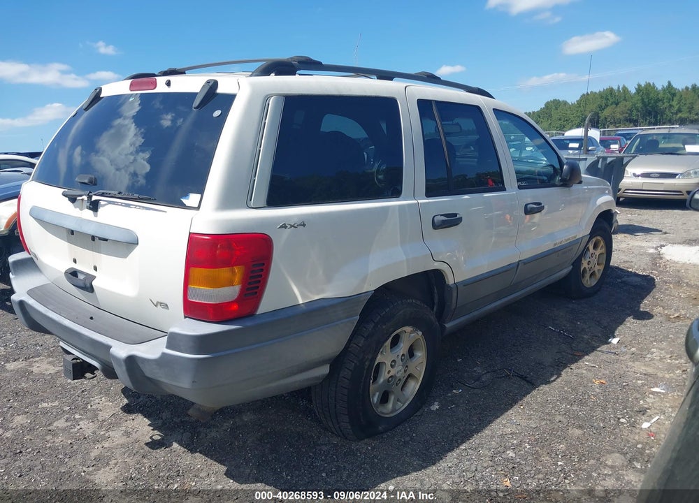 2001 JEEP GRAND CHEROKEE LAREDO VIN: 1J4GW48N61C582345