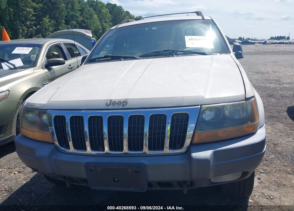 2001 JEEP GRAND CHEROKEE LAREDO VIN: 1J4GW48N61C582345