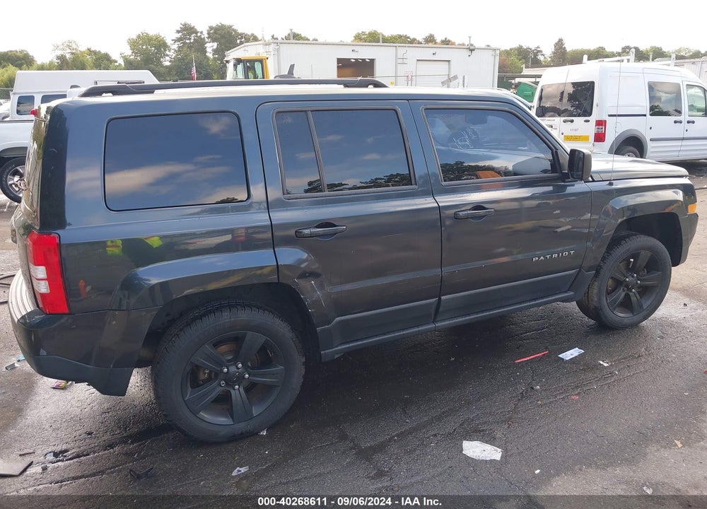 2014 JEEP PATRIOT LATITUDE VIN: 1C4NJRFB3ED821108
