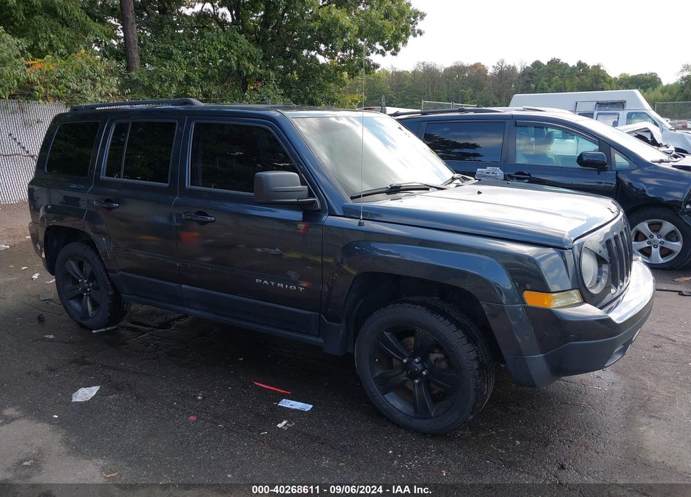 2014 JEEP PATRIOT LATITUDE VIN: 1C4NJRFB3ED821108