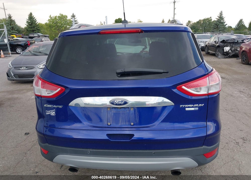 2016 FORD ESCAPE TITANIUM VIN: 1FMCU9J91GUB06393
