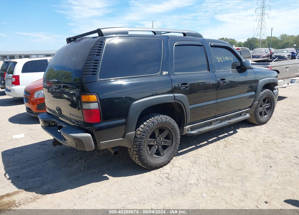 2004 CHEVROLET TAHOE Z71 VIN: 1GNEK13Z94R254461