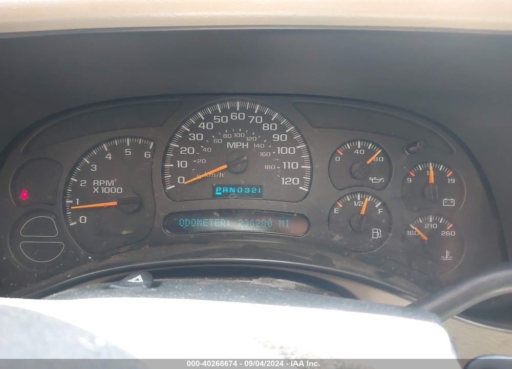 2004 CHEVROLET TAHOE Z71 VIN: 1GNEK13Z94R254461