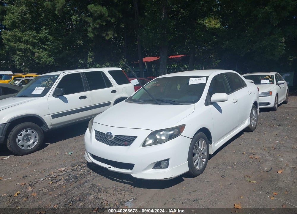 2009 TOYOTA COROLLA S VIN: 2T1BU40E79C145331