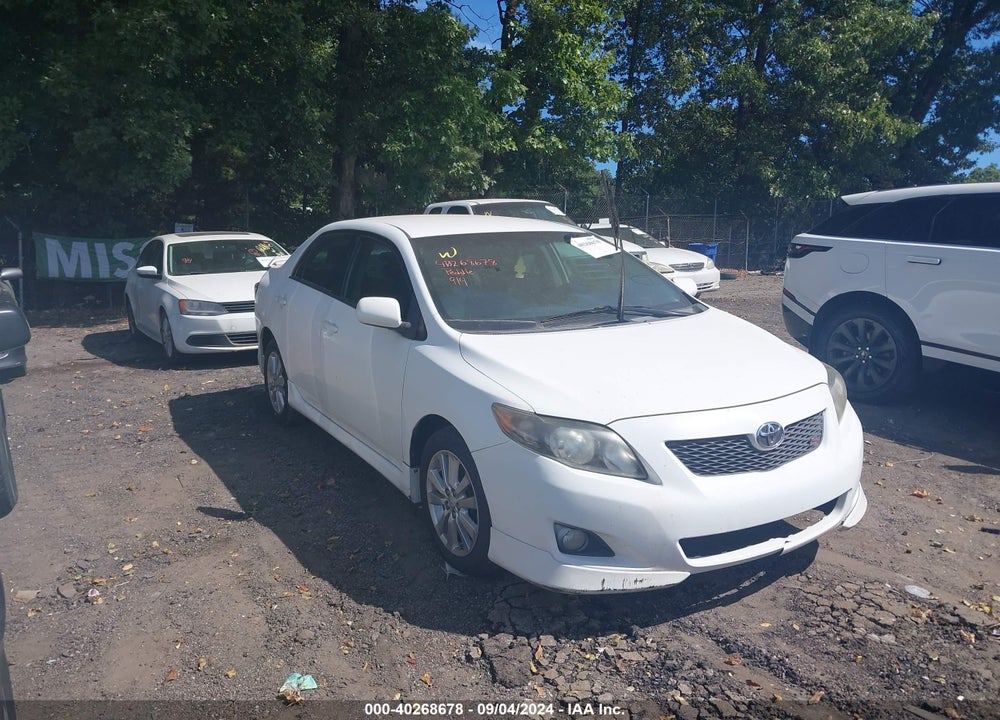 2009 TOYOTA COROLLA S VIN: 2T1BU40E79C145331