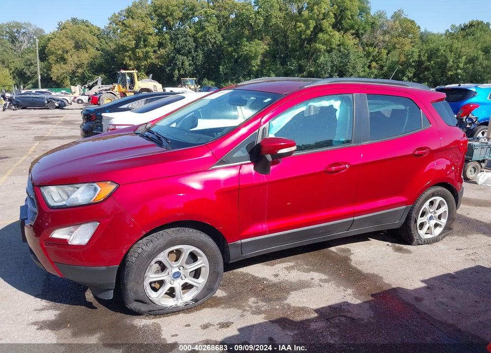 2018 FORD ECOSPORT SE VIN: MAJ6P1UL7JC213548