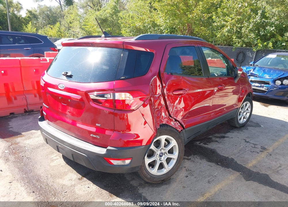 2018 FORD ECOSPORT SE VIN: MAJ6P1UL7JC213548