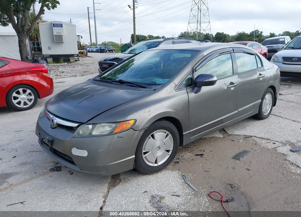 2008 HONDA CIVIC HYBRID VIN: JHMFA36298S018089