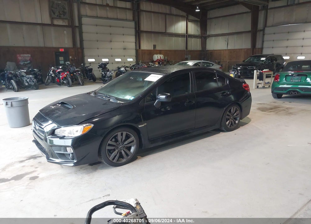 2017 SUBARU WRX PREMIUM VIN: JF1VA1E60H9819965