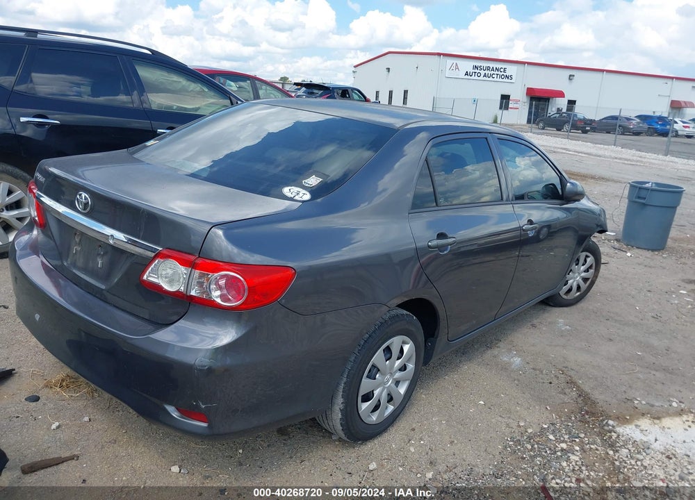 2013 TOYOTA COROLLA L VIN: 5YFBU4EE7DP196216