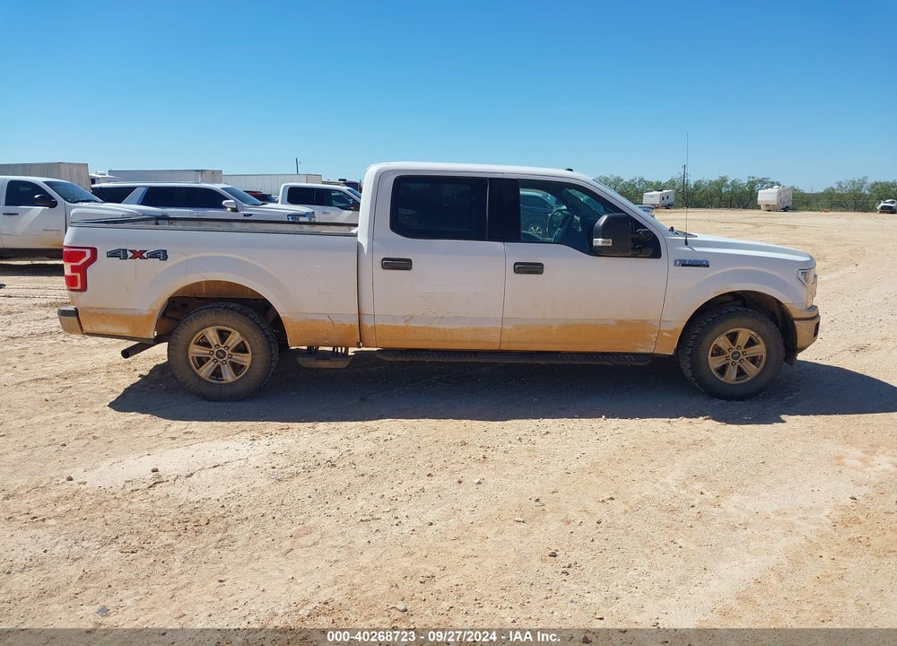 2018 FORD F-150 XLT VIN: 1FTFW1E57JKE01215