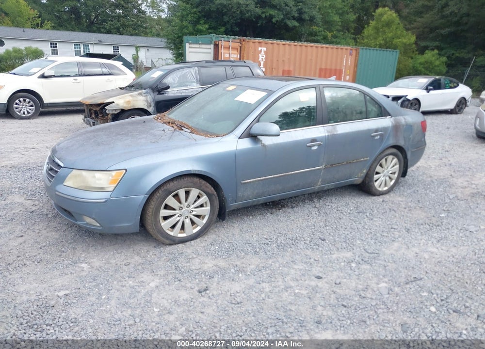 2009 HYUNDAI SONATA LIMITED V6 VIN: 5NPEU46F79H530642