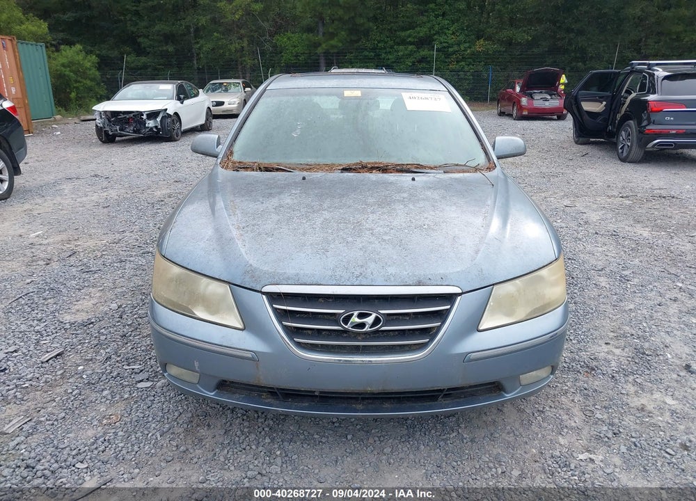 2009 HYUNDAI SONATA LIMITED V6 VIN: 5NPEU46F79H530642