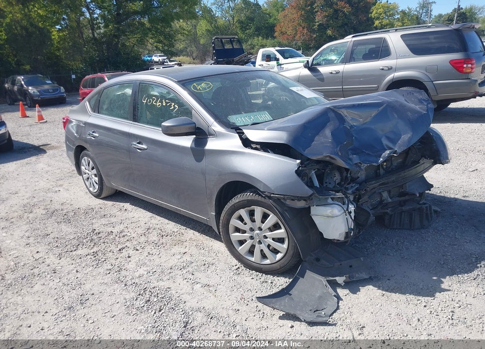 2016 NISSAN SENTRA S VIN: 3N1AB7AP4GL681721