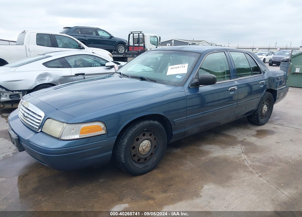 2008 FORD CROWN VICTORIA POLICE/POLICE INTERCEPTOR VIN: 2FAHP71V98X154419